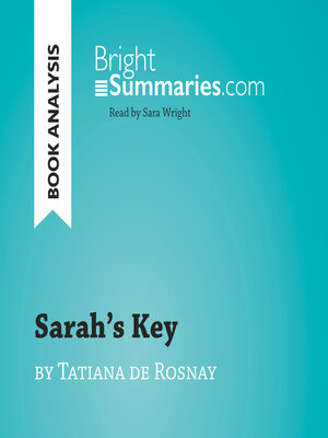 cover image of Sarah's Key by Tatiana de Rosnay (Book Analysis)